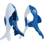 Flamenco Mystique Spona na držení ručníků Orka KLP04, 11 cm, 2 kusy