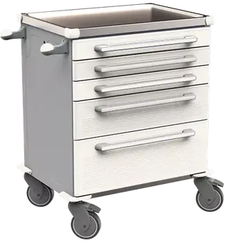 Invalidní vozík MOBI 02 N vozík zdravotnický, plast ABS, bílá