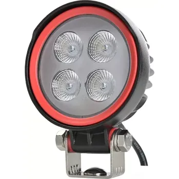 Přídavný světlomet LED pracovní světlo kulaté Skyled ,,Redline", 1080lm, 9-32V, 12W, ADR, IP67/69K, ECE R10