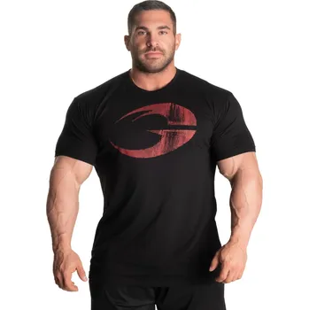 Pánské tričko Gasp CADET TEE BLACK/RED – tričko Gasp černo-červené Velikost: S