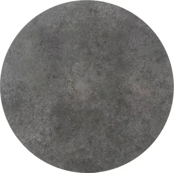 Jídelní stůl Profi venkovní stůl HORIZON - deska Šedá Mineral Kruh průměr 69 cm