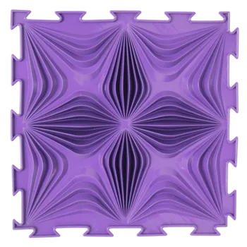 ortopedická podložka Ortodon - ortopedická podlaha Kaleidoskop tvrdý Fialová