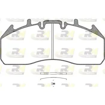 Brzdová destička ROADHOUSE Sada brzdových destiček RDH JSX 21257.00