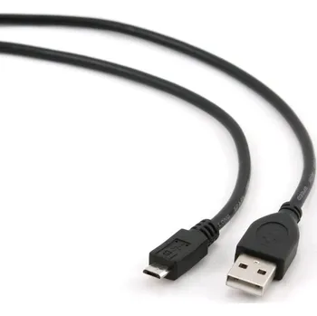 Kabel do PC Gembird Kabel USB 2.0 A-Micro B propojovací 0,5m (černý)