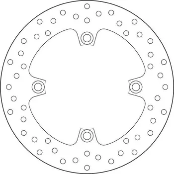 Brzdový kotouč Brzdový kotouč BREMBO 68B40783 fix HONDA CBR 600 F (ABS) 11- 2011-2014