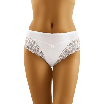 Dámské spodní prádlo Dámské kalhotky Sara white - WOLBAR Bílá M