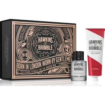 Kosmetická sada Hawkins & Brimble Fragrance Gift Set mycí gel na obličej 150 ml + toaletní voda 50 ml