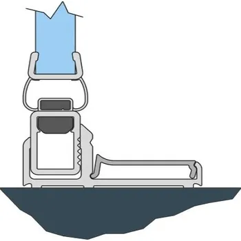 WC sada SanSwiss AMALIA Instalační set pro montáž do niky V2.D35.SM1.06
