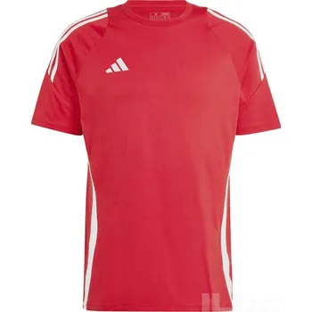 Pánské tričko Triko ADIDAS TIRO 24 SWEAT TEE, barva IR9349 team power červená - bílá, velikost 2XL