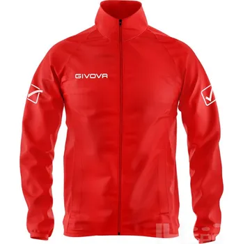 Šusťáková bunda GIVOVA BASICO, barva 0012 červená, velikost M