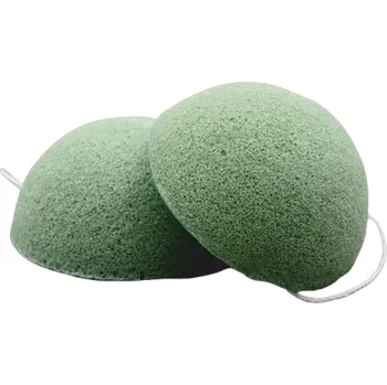 Odličovací ubrousek Konjac Konjaková houbička s extraktem ze zeleného čaje, 1 ks Tvar: Klasik