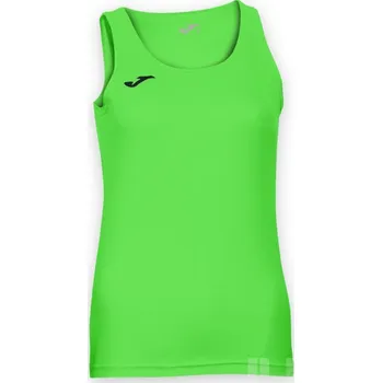 Běžecké oblečení Dámské tílko JOMA DIANA, barva zářivě zelená, velikost S