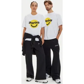 Pánské tričko 2005 T-Shirt Unisex Smiley Bílá Regular Fit XL