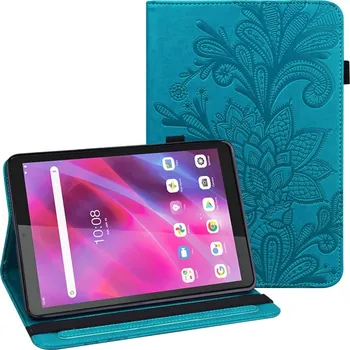 Pouzdro na tablet Flower zavírací pouzdro na Lenovo Tab M8 4. Gen (2024) - modré