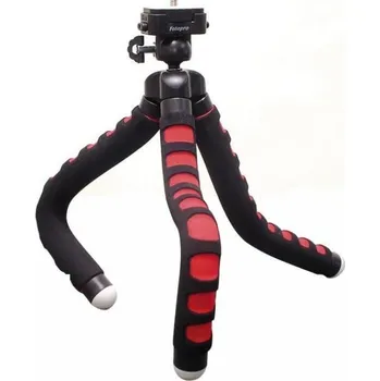 Braun Ministativ FLEXI 1 (27 cm, 169 g, max.0,8kg, kul.hlava, černý/červený)