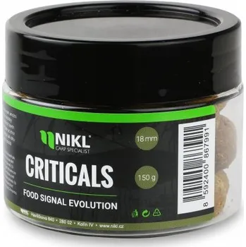 Boilies Nikl Boilie Criticals Food Signal 150 g Hmotnost: 150g, Průměr: 20mm