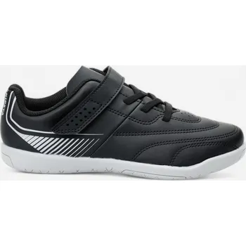 Kopačky KIPSTA Dětské futsalové kopačky 100 28 ČERNÁ|ŠEDÁ