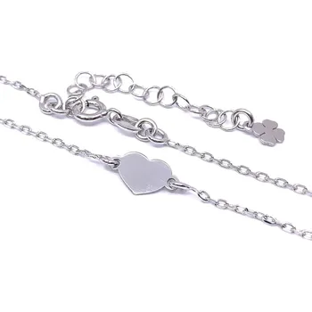 Náramek Šperky Jan Kos Jan Kos jewellery Stříbrný náramek se srdíčkem 12119213