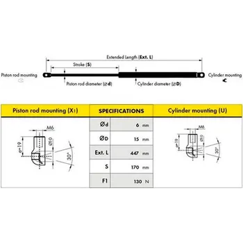 Karosérie Pneumaticka pruzina, zavazadlovy / nakladovy prostor |, 36.60.802,140123,23202, QTS140123,, ECAR, 6050AB2