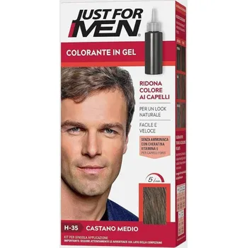 Just For Men Barvicí šampon na vlasy - Medium Brown/Středně hnědá H-35