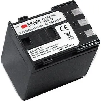 Braun akumulátor CANON BP-2L22, 2040mAh