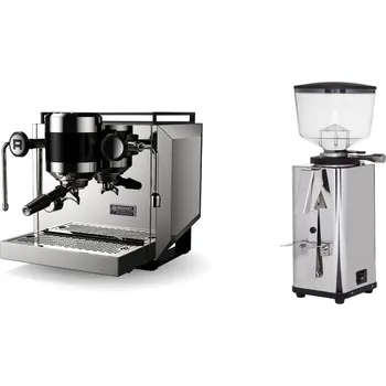 Kávovar Rocket Espresso Bicocca, stainless silver + ECM S-Manuale 64