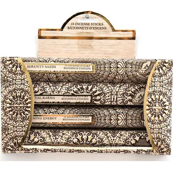 Vonná tyčinka Buddha sada 4 druhů vonných tyčinek pro meditaci a duchovní praxi