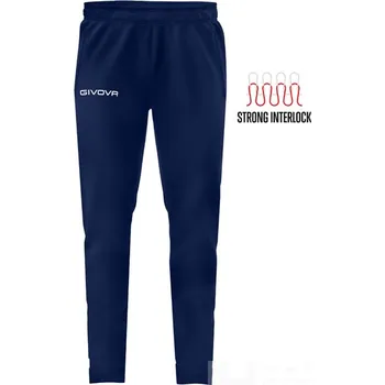 Tepláky GIVOVA 100, barva 0004 tmavě modrá, velikost 3XS