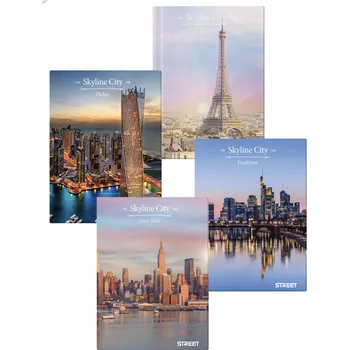 Sešit Hamelin Záznamní kniha Skyline City A5 60l link.