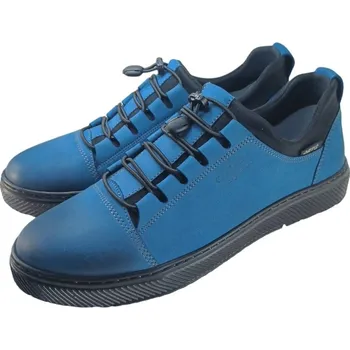 Pánské polobotky Orto plus 3730 pánská vycházková obuv modrá Velikost: 43