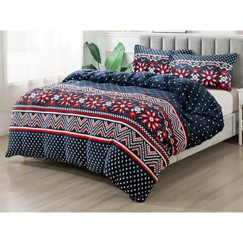 Povlečení XPOSE® Prodloužené mikroplyšové povlečení TORM Exclusive - tmavě modré 140x220 cm, 70x90 cm, Mikroplyš + Prodloužená možnost vrácení zboží do 50 dnů