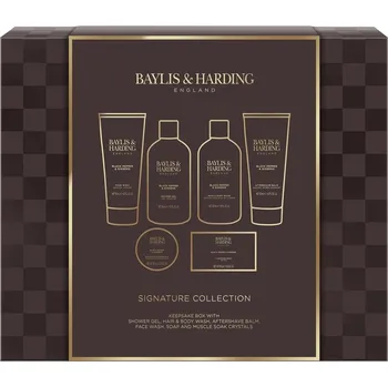 Kosmetická sada Baylis&Harding Černý pepř & Ženšen Sada péče o tělo, 6ks