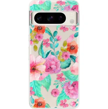 Pouzdro na mobilní telefon Odolné silikonové pouzdro iSaprio - Flower Pattern 01 - Google Pixel 8 Pro