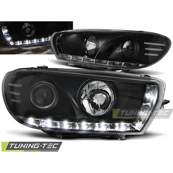 Přední světlomet Tuning-Tec Přední čirá LED světla Volkswagen Scirocco III (2008 - 2014) - černé