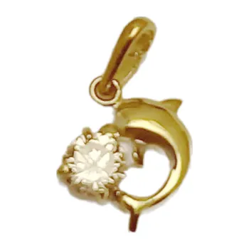 Šperk Zlatý přívěsek delfín 635-1 (8009)