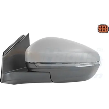 Autodíl Vnější zpětné zrcátko VAN WEZEL 4084807