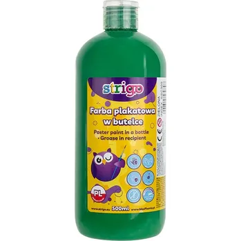 Speciální výtvarná barva Strigo Temperová barva STRIGO 500 ml - zelená 399404