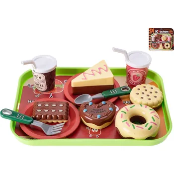 Dětská kuchyňka Mikro trading Set cukrářský - 11 ks s podnosem
