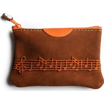 Peněženka Peněženka PARTITURA, semišová kůže Barva: Hnědá