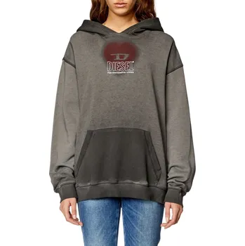 Dámská mikina MIKINA DIESEL S-BOXT-HOOD-N10 SWEAT-SHIRT BLACK4