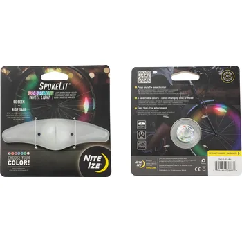 Cyklosvítilna Světlo do výpletu kola Nite Ize SpokeLit Disc-O Select