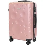 Extra odolný kufr T-class 628, vel. L, TSA zámek, (růžová), 65 x 43 x 26cm