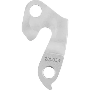 přehazovačka intec patka přehazovačky 280038 frézovaná elox stříbrná