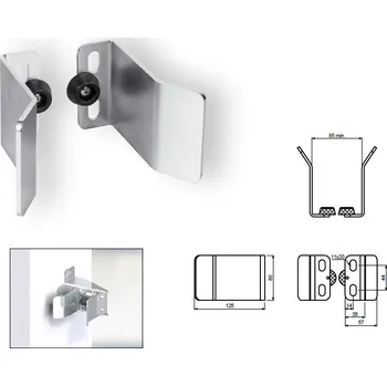 příslušenství k bráně CAIS PADDOCK SM - horní koncový doraz pro posuvnou bránu