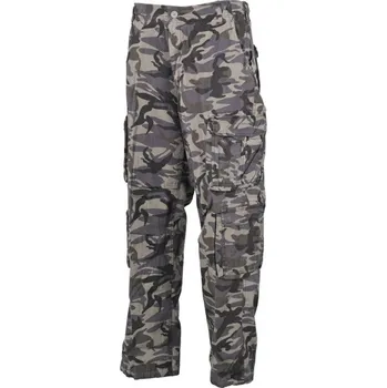 Pánské kalhoty Pure Trash Kalhoty VINTAGE DEFENSE seprané COMBAT CAMO XXL DARK CAMO