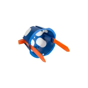 Elektroinstalační krabice krabice 1nás. BlueBox 68/1 do sádrokartonu (bal. 20ks)