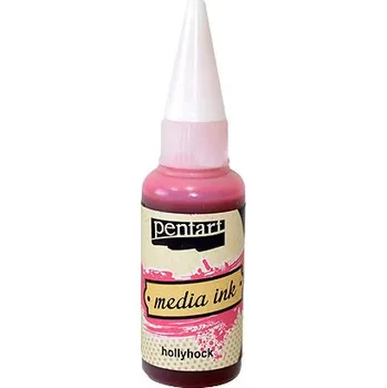 Media ink PENTART - alkoholový inkoust 20ml - starorůžová