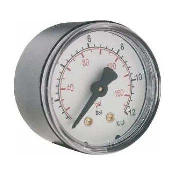 Příslušenství k čerpadlu ITALTECNICA BRIO manometr D41 0-12 bar G1/8" zadní vývod