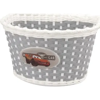 koš přední na dětské kolo Boy šedo/bílý