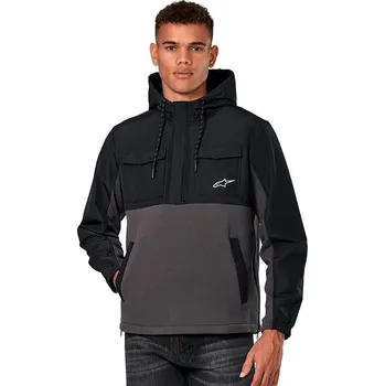 Pánská větrovka bunda Alpinestars Juncture Hybrid - Black/Gunmetal M